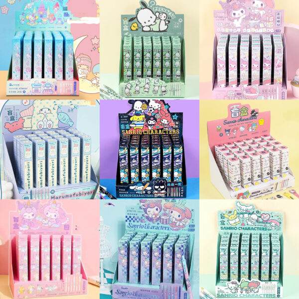 A1-Sanrio Lucky Pen-open in live