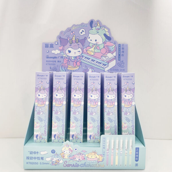 A1-Sanrio Lucky Pen-open in live